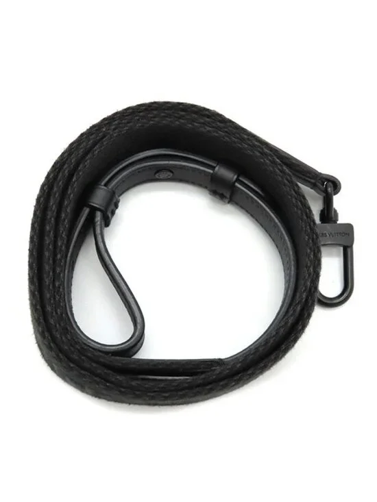 Louis Vuitton Shoulder Bag Aerogram Phone Pouch Grain Leather Black Matte - Picture 12 of 12